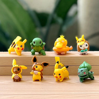 宠物小精灵盲盒公仔模型手办