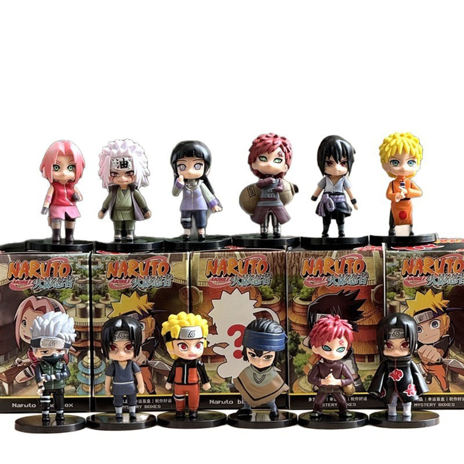 火影忍者手办周边鸣人佐助鼬公仔