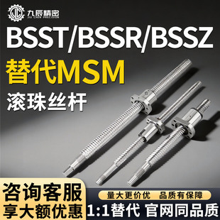 滚珠丝杠BSST BSSR BSSZ0802 0804-100 150 200 250 300 350 400