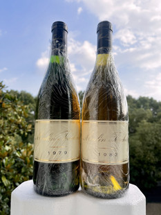 1982收藏级老年份贵腐甜白葡萄酒高档送礼收藏生日酒