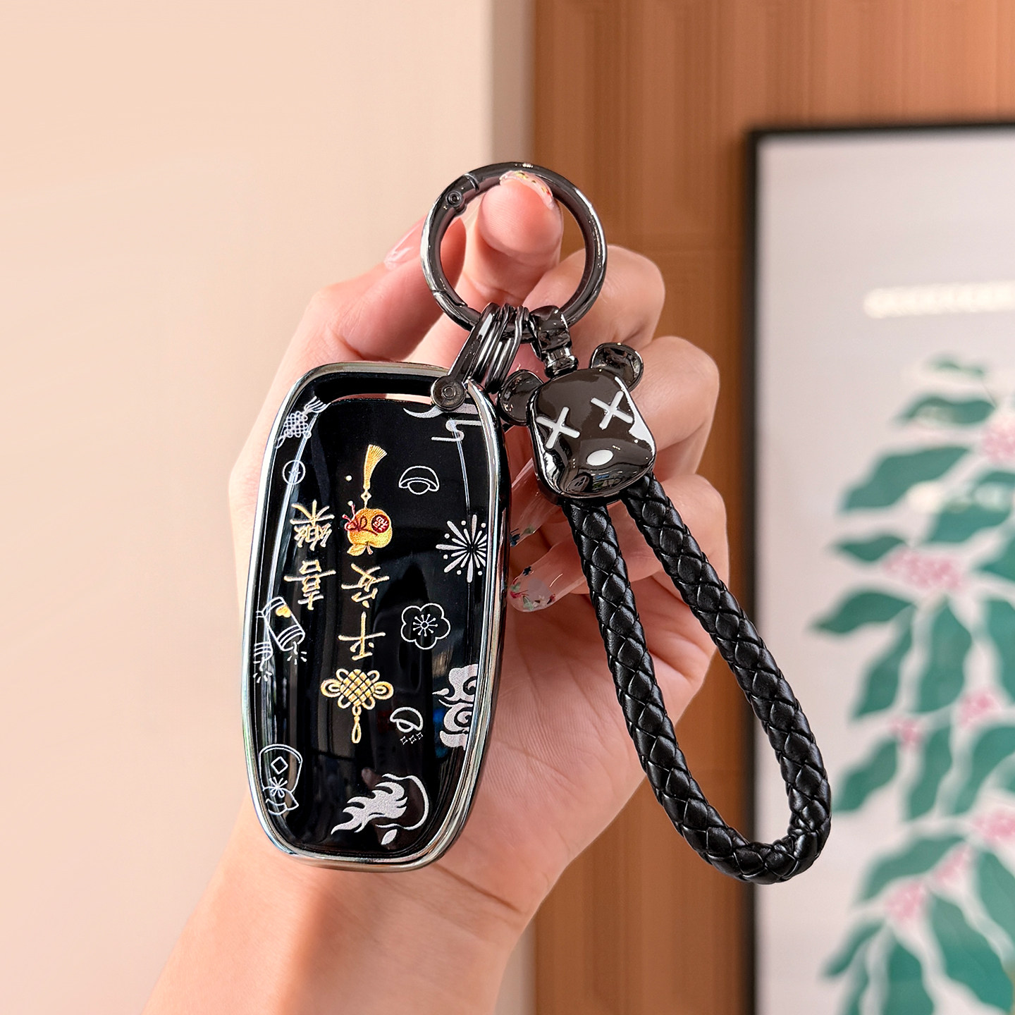 适用奥迪汽车钥匙套老款遥控全包