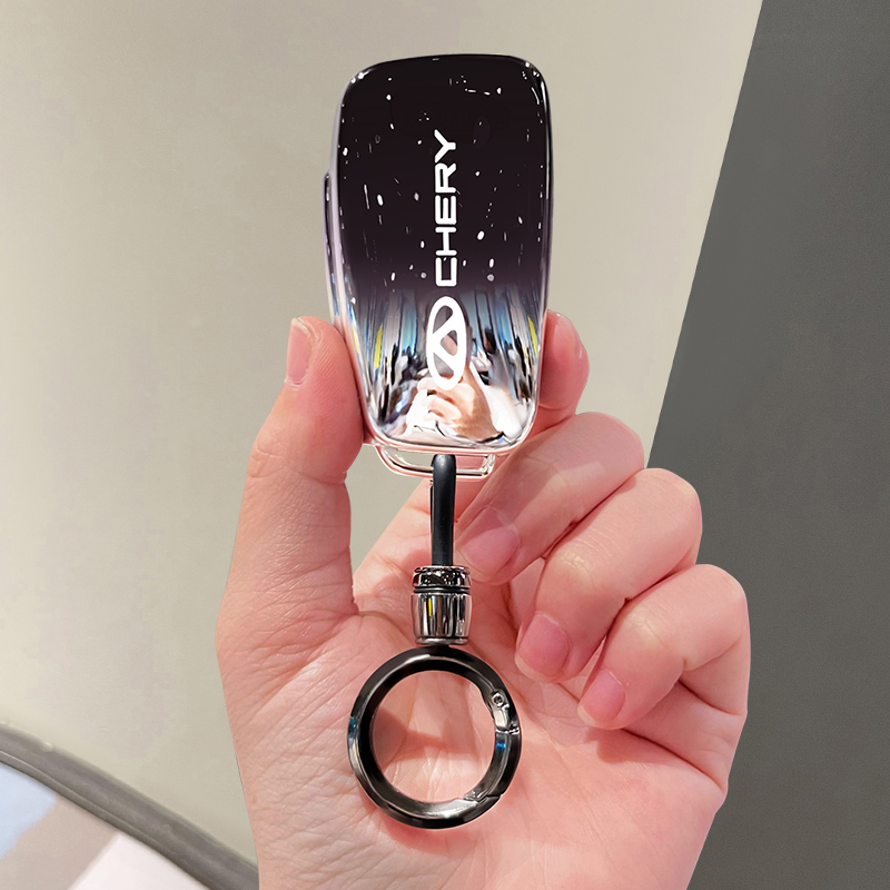 奇瑞钥匙套高端折叠保护壳男女士