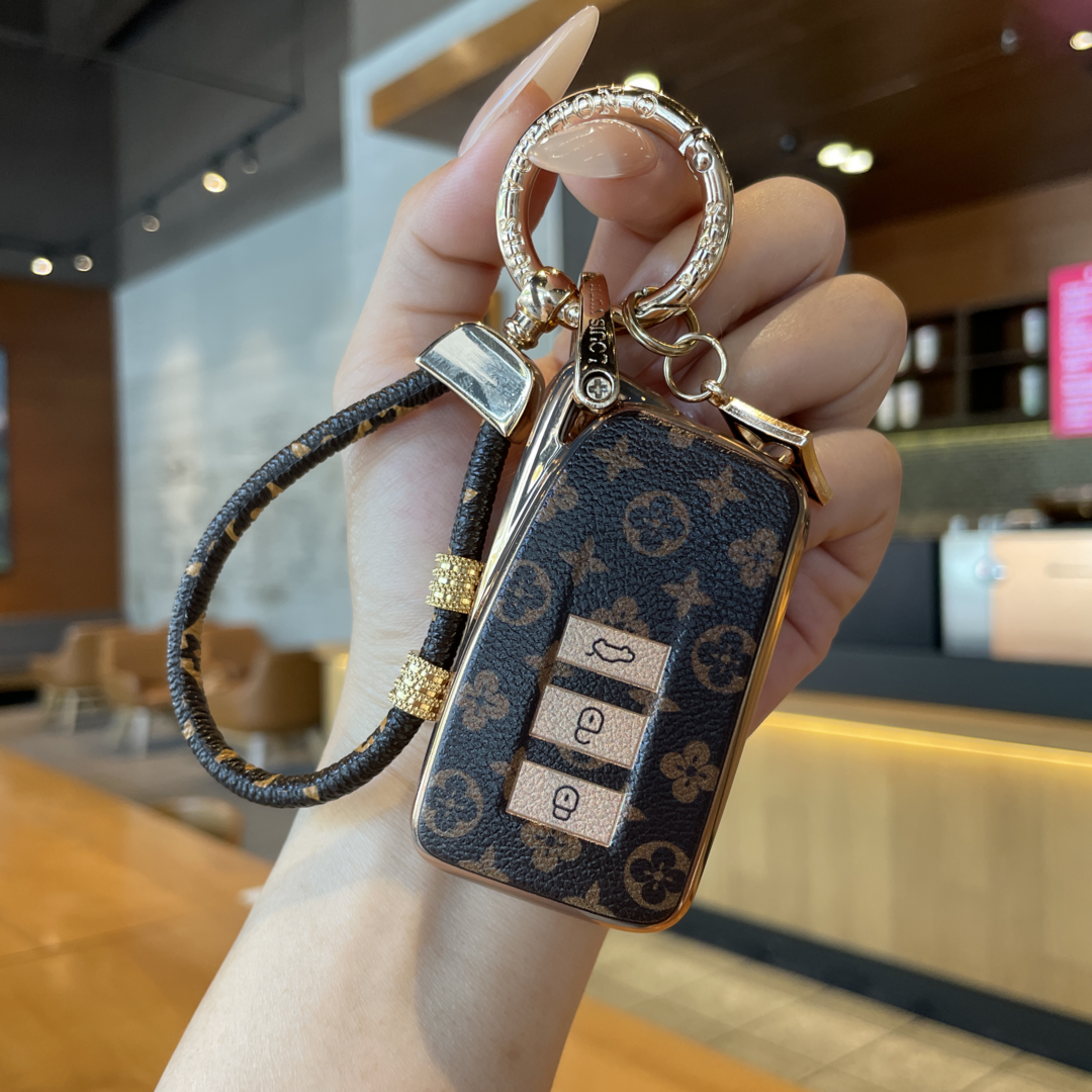 适用于雷克萨斯钥匙套老钱风男女