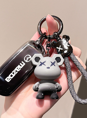 马自达CX5钥匙套长安3昂克赛拉保护壳高档次阿特兹保护壳CX8车扣