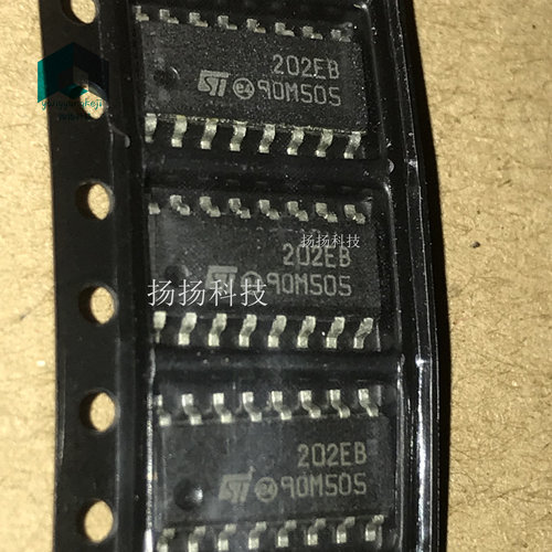 ST202EBDR SOP16封装 丝印202EB 驱动器 进口 可直拍