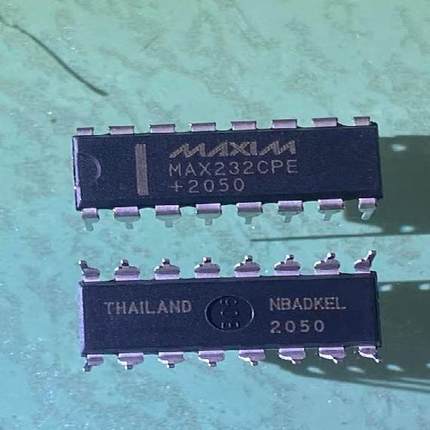 全新原装 MAX232CPE 双收发器直插 RS232 线路驱动器/接收器 现货