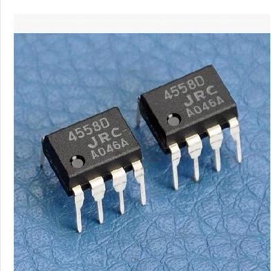 NJM4558D JRC 直插DIP-8  双路运算放大器 进口原装 可直拍