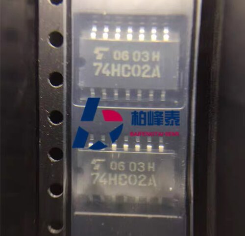 TC74HC02AF 丝印：74HC02A SOP-14中体 正品 IC配套 可直拍