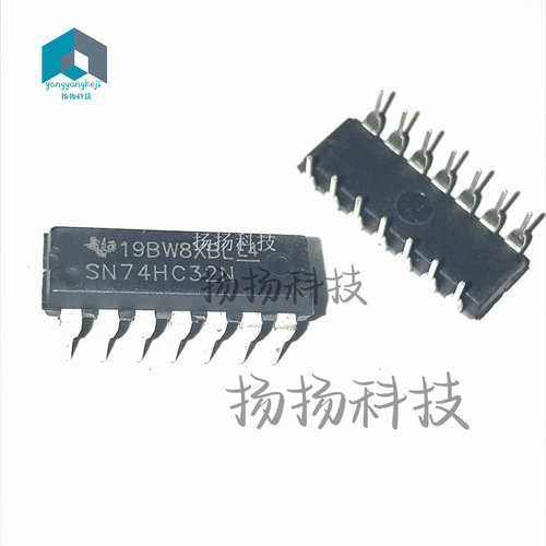 SN74HC32N 四路2输入正或门 直插DIP-14 全新进口原装现货 可直拍