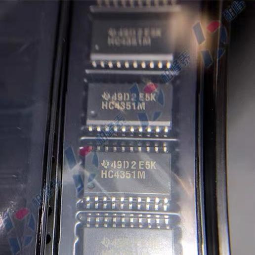 CD74HC4351M96 74HC4351D SOP-20宽体 7.2MM 进口原装 可直拍