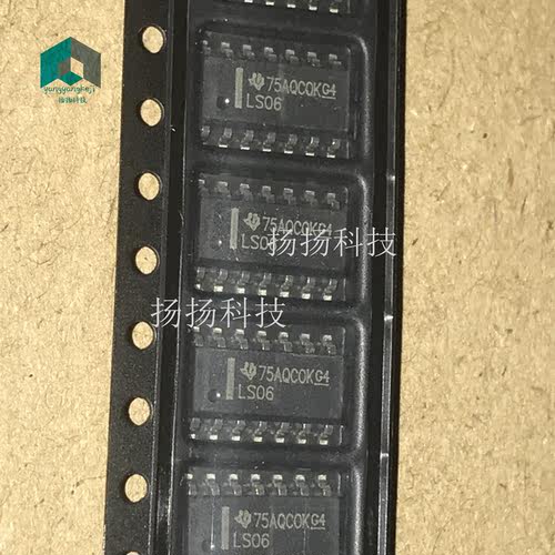 SN74LS06DR 贴片 SOP14封装 芯片 LS06 全新进口原装 可直拍