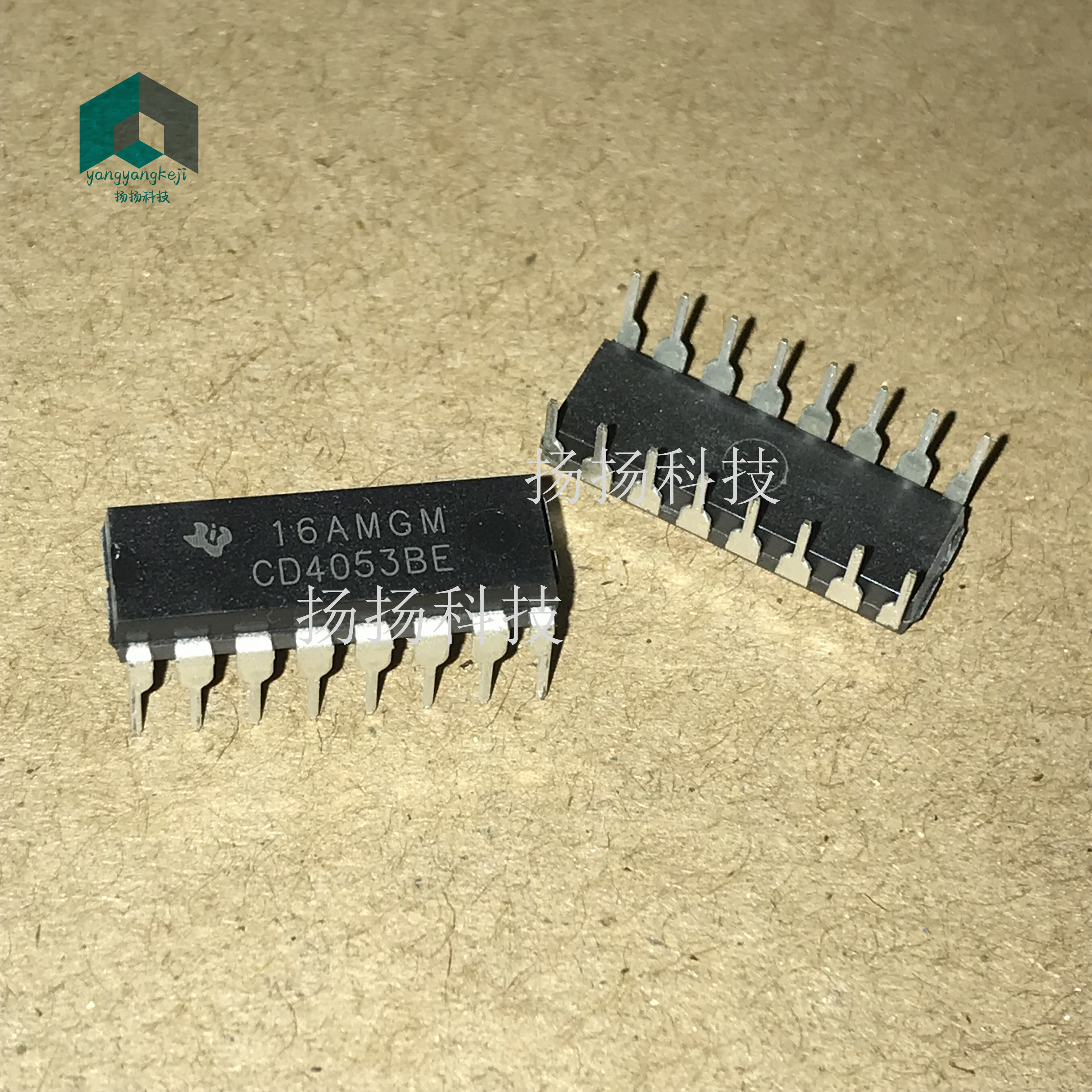 全新 CD4053 CD4053BE DIP-16 多路复用器/分解器 可直拍