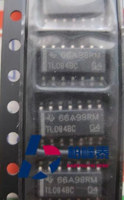TL084BCDR丝印：TL084BC 四路精密放大器 TI正品 IC配套 可直拍