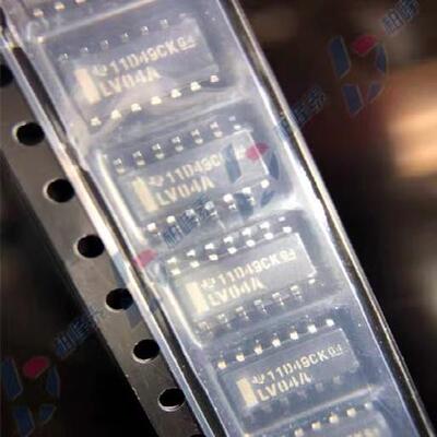 SN74LV04ADR 丝印：LV04A SOP-14窄体 3.9MM 进口原装 可直拍