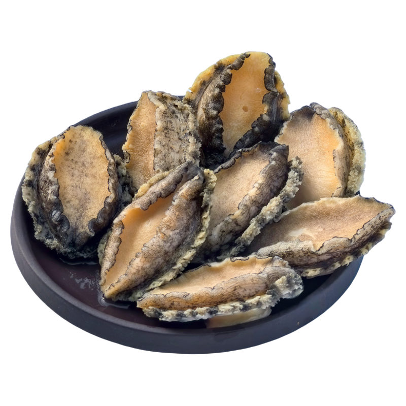 新鲜冷冻鲍鱼肉鲜活现拨去壳去肚鲍鱼肉深海鲍鱼500g海鲜水产商用