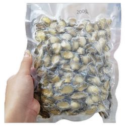 新鲜200头冷冻鲍鱼肉鲍鱼仔连江鲍鱼商用去壳鲍鱼肉酒店海鲜包邮