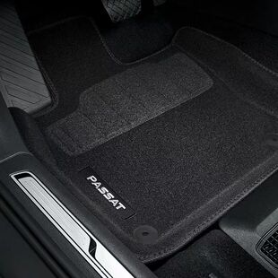 上汽大众立体汽车脚垫专用朗逸帕萨特途观L凌渡途昂polo原车卡扣