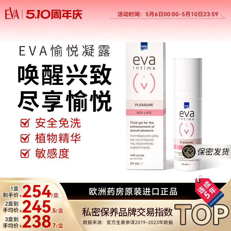 希腊EVA进口女性愉悦凝露私处护理滋润保养敏感度提升私密水润