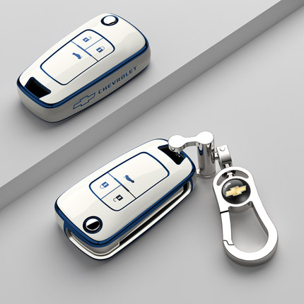 适用于2024款雪佛兰科鲁泽钥匙套专用款汽车钥匙保护壳精美装饰扣
