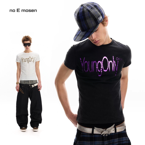 （noE）'YOUNGONLY'once街头短袖