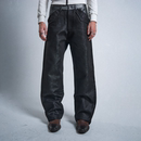 特殊银织线翻13oz原浆直筒牛仔裤 mosen RUDEBART骷髅 noE