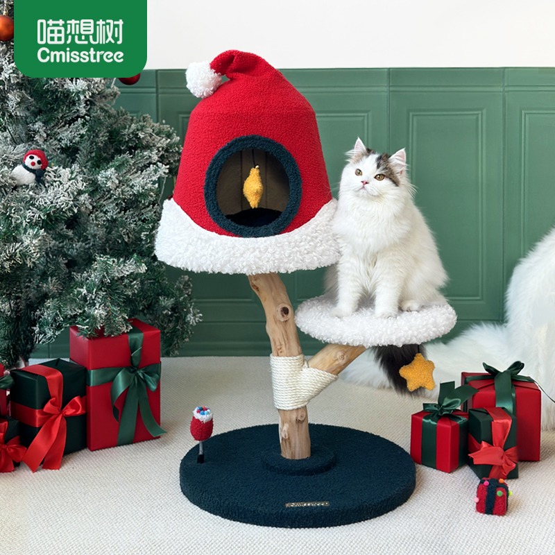 【新年猫爬架】猫窝爬架一体