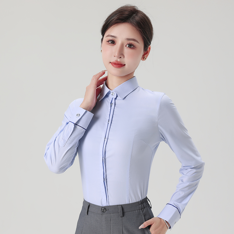 电信营业厅工作服短袖长袖衬衫