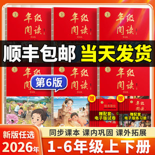 同步课本课外斗半匠小学生阅读理解ab 语文绘本课堂学习素材书C人教版 2026春新版 年级阅读一年级二年级下三四五六年级上册下册第6版