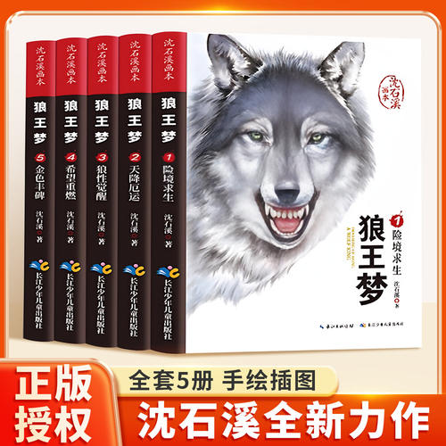 狼王梦沈石溪正版全套5册