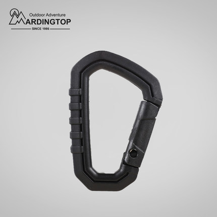 Mardingtop户外露营战术多功能molle扣pom赛钢野营配件d型快挂扣