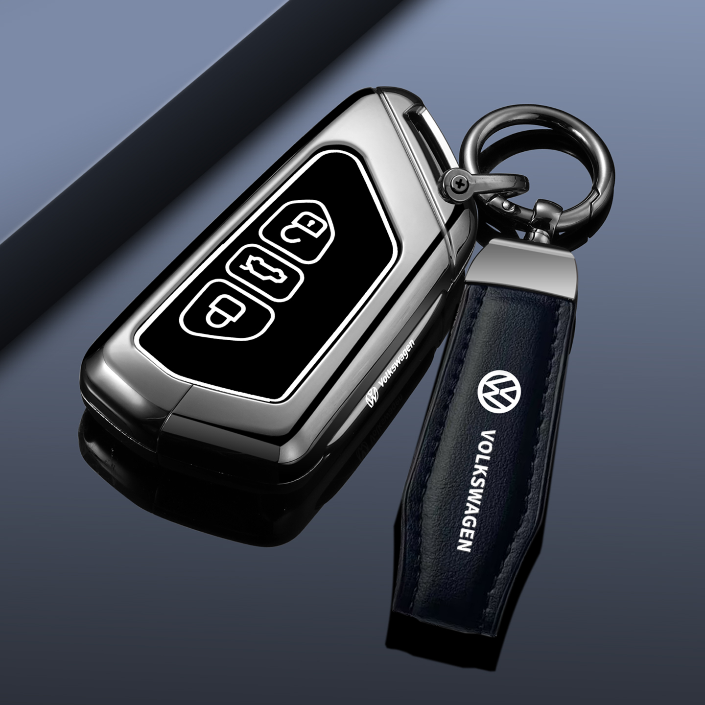 大众时尚新款金属全包钥匙套