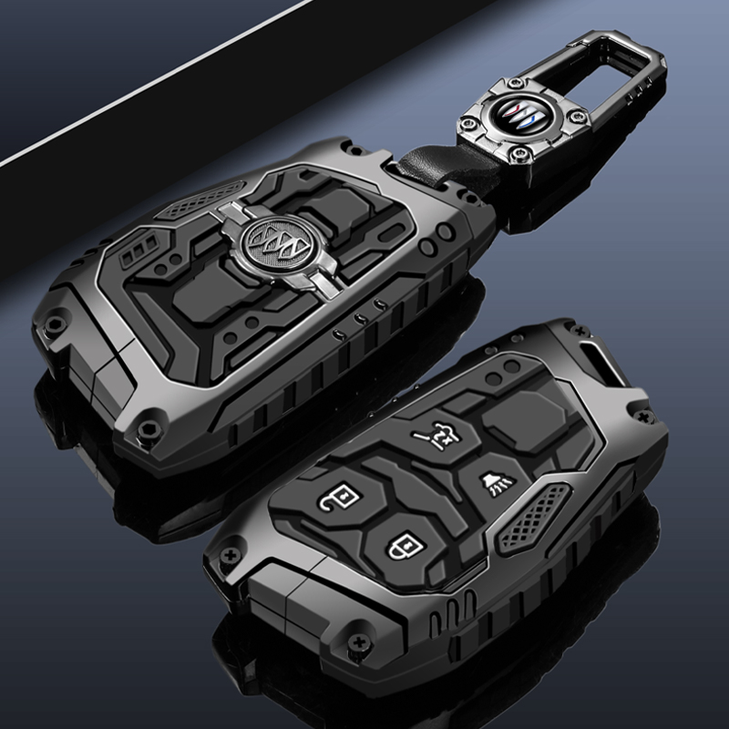 别克时尚新款机甲风金属钥匙套