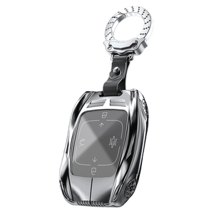 26款极氪001钥匙套ZEEKR极氪7x卡片009蓝牙实体007汽车用品壳扣25