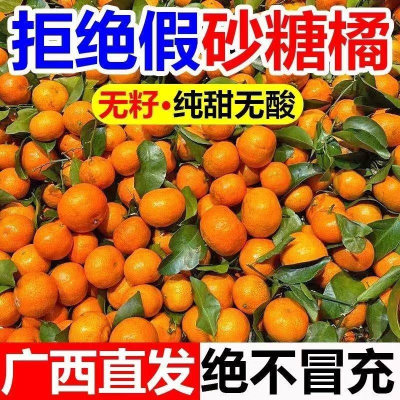 正宗广西砂糖橘新鲜水果蜜桔无籽小沙糖桔子整箱10斤非金秋桔子,水产肉类/新鲜蔬果/熟食,桔子,淘宝优惠券,粉丝福利购,淘宝优惠卷