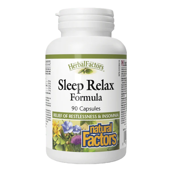 加拿大发 NF Sleep Relax 睡眠放松胶囊90粒 C