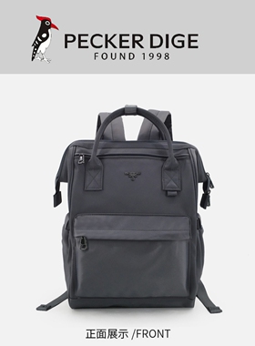 啄木鸟正品2025新款商场同款百搭双肩包多用手提包潮电脑包90532