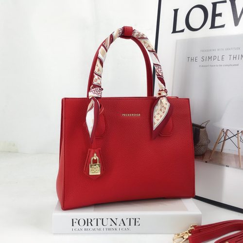 啄实体店专柜正品女包2026新款商场同款丝巾气质手提包3072单肩包