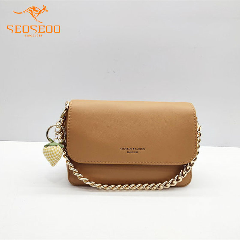 seoseoo/南奥九州袋鼠女包正品2024新款时尚链子小方包斜挎791782