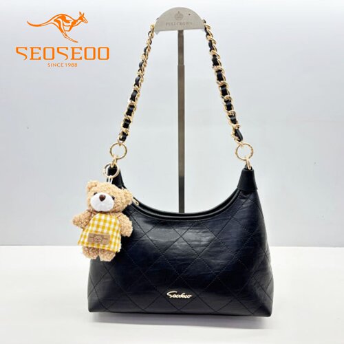 SEOSEOO/九州袋鼠月牙包轻奢女包