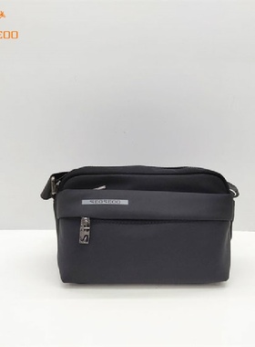 SEOSEOO九州袋鼠男包专柜正品2025新款通勤休闲布斜挎包胸包69156