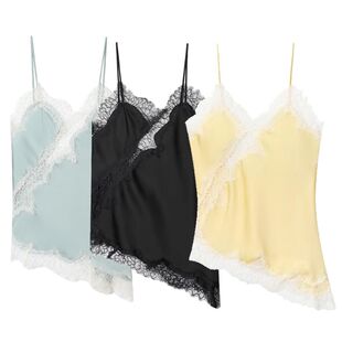 Cami Lace Top American 欧美性感蕾丝吊带背心外穿上衣European