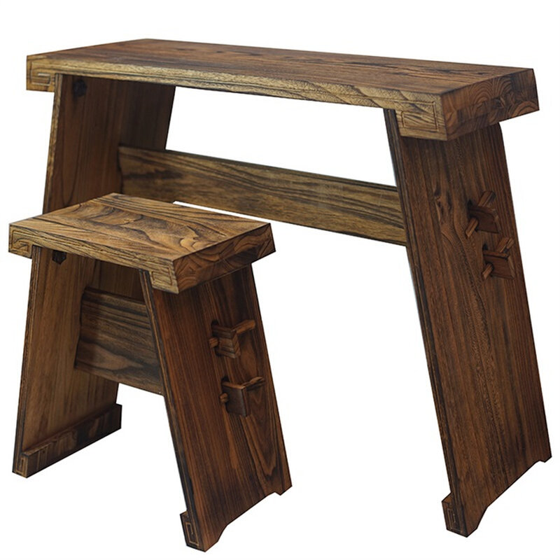 古琴桌凳桐木加强版 p仿古实木 伏羲氏仲尼式 组装拆卸国学桌茶桌