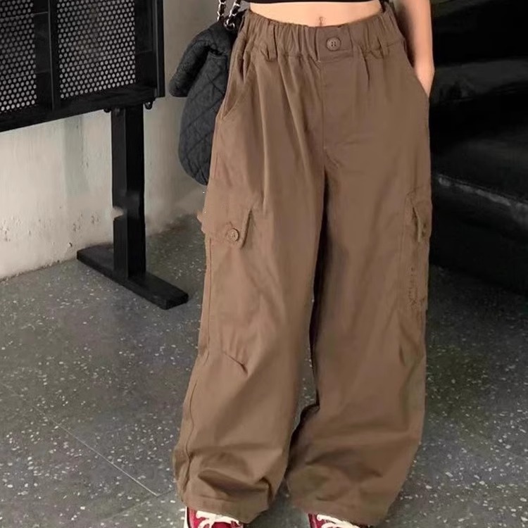 儿童休闲韩系2025加绒网红长裤子