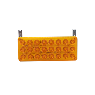 长方形高亮黄色爆闪LED警示灯救援车清障车拖车龙门架红白蓝频闪