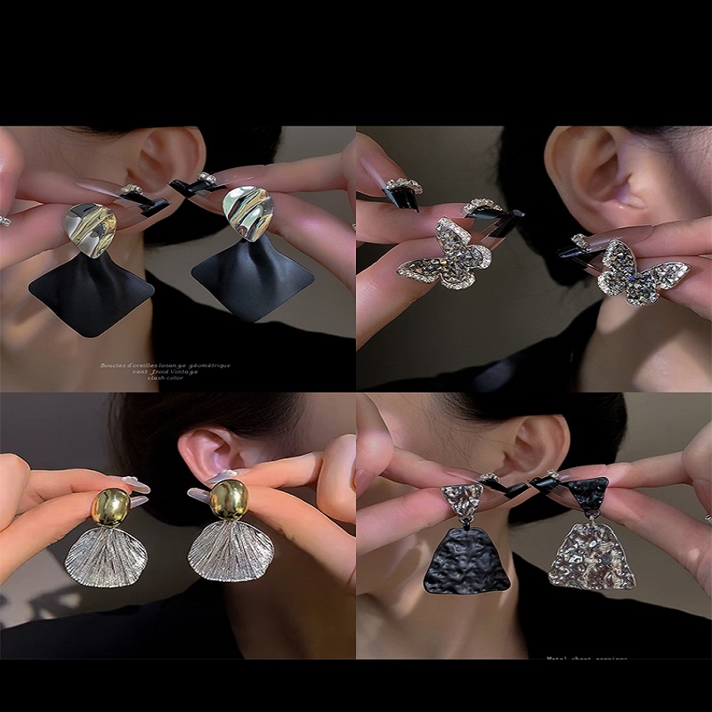 高级感个性气质耳环女2023新款网