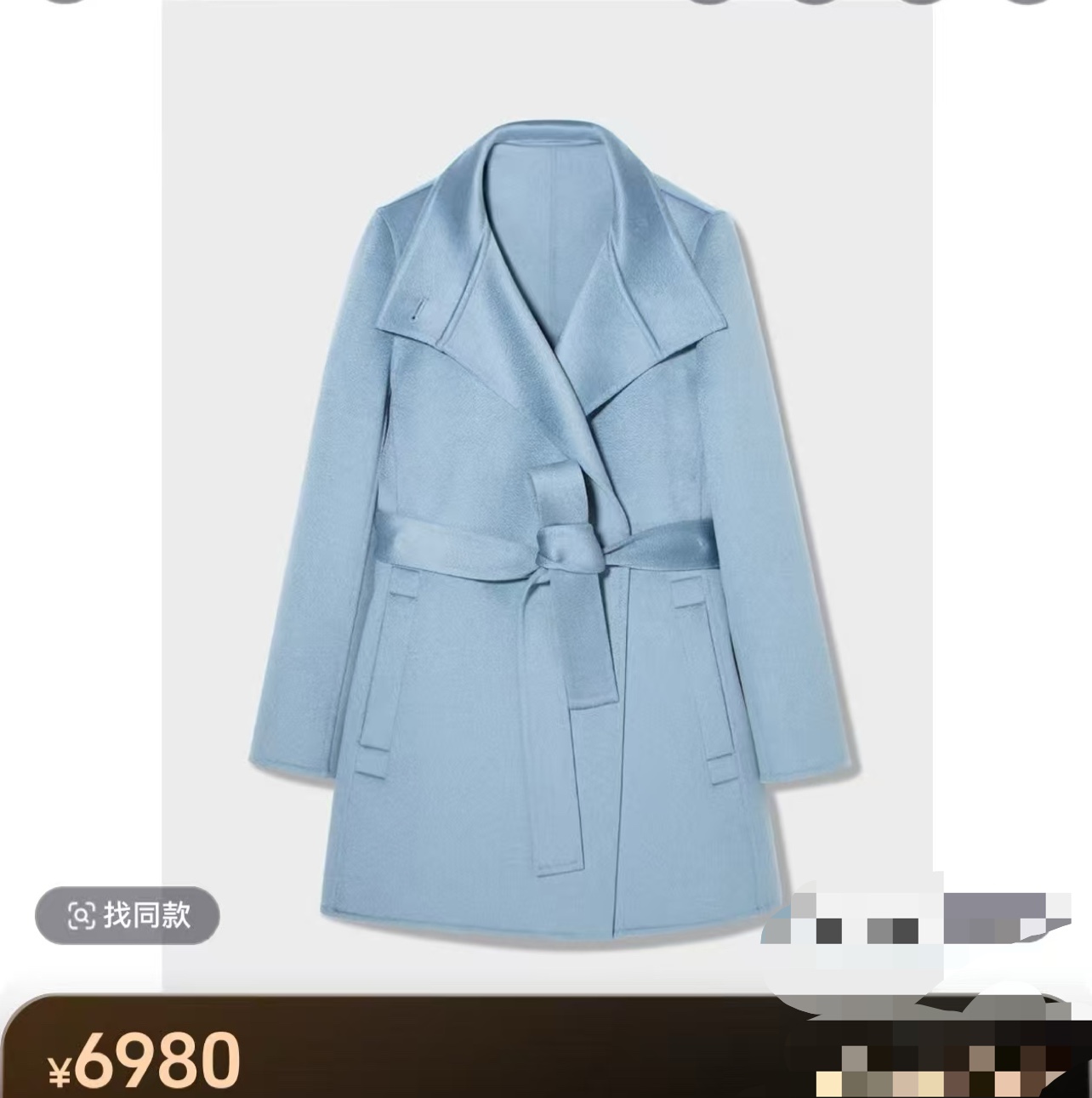 小山羊高端羊绒大衣。要求高的来体验他的细腻度！少量别错过！30