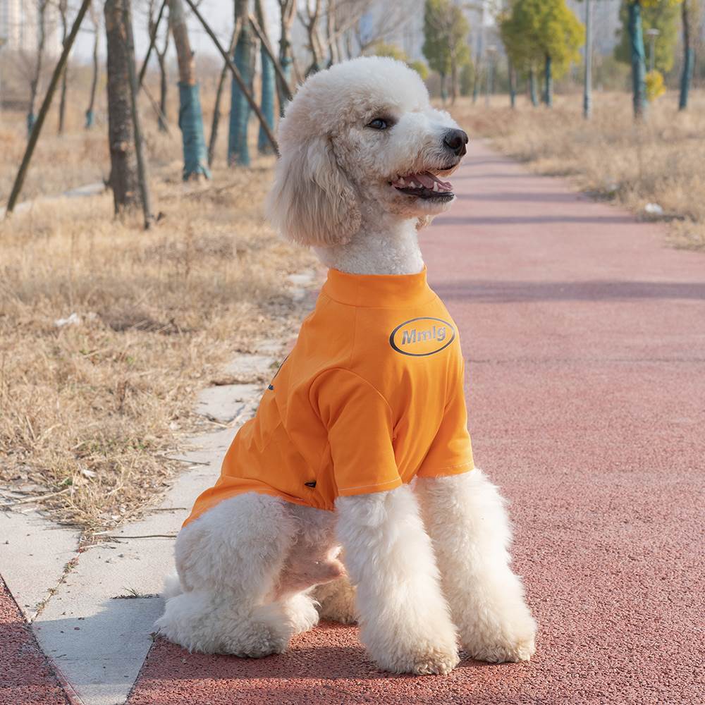 潮牌大型犬衣服夏季薄拉布拉多金毛萨摩耶巨贵宠物大狗衣服秋冬装