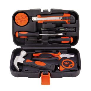 9件套家用组合组套工具包礼品工具包五金工具箱科麦斯供货商