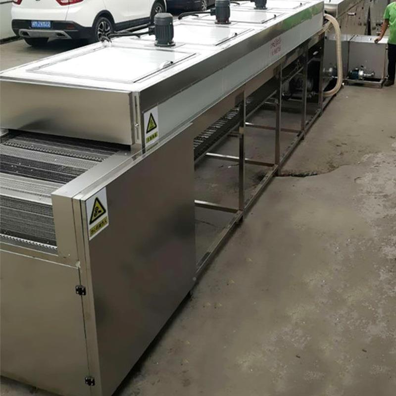 达佳和除油RPQ清机洗金五塑料件超声波流水线爬坡烘干清洗设备高