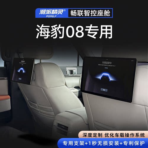 26款比亚迪海豹08后排娱乐屏